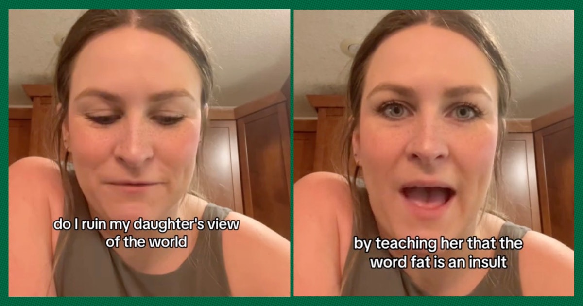 This Mom Wonders If She Should Tell Her Kid That Calling People Fat Is Often Insulting